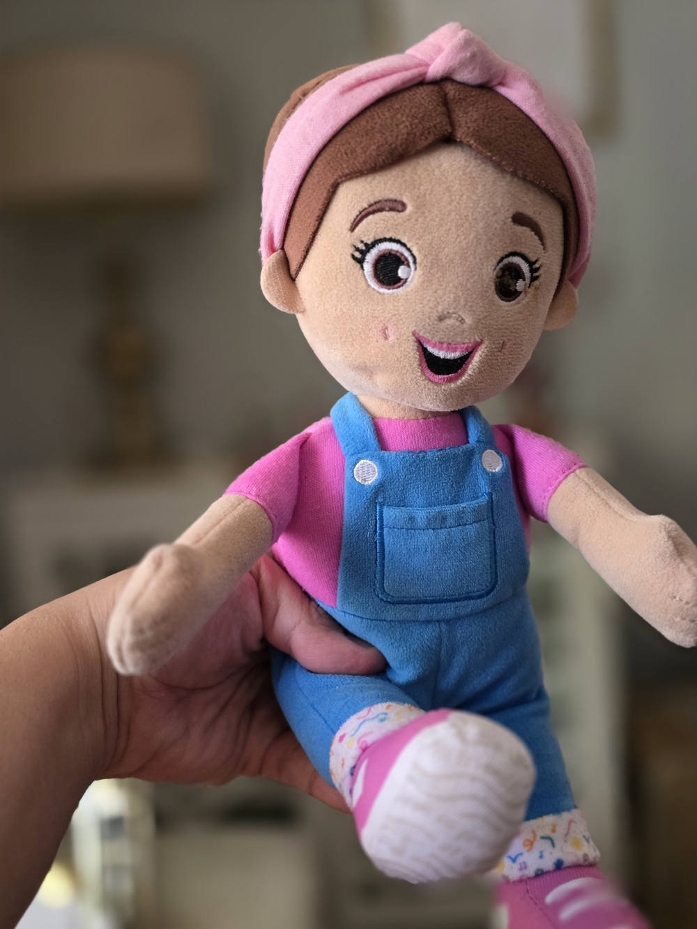 Ms. Rachel 11" Official Cuddle Comfort Doll Interactive Plush Baby Toy